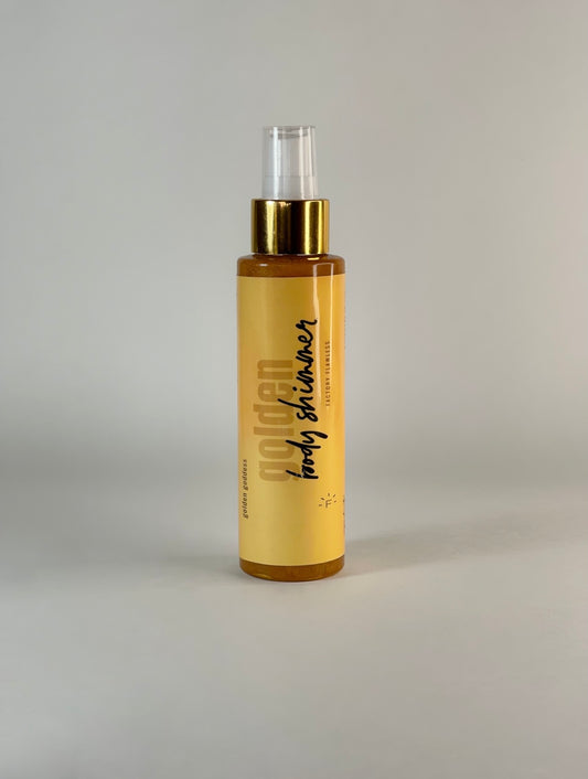 Shimmering Body Spray | Golden Goddess