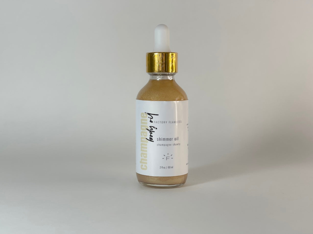 Shimmering Body Oil | Champagne Shawty