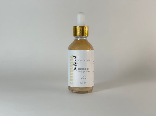 Shimmering Body Oil | Champagne Shawty